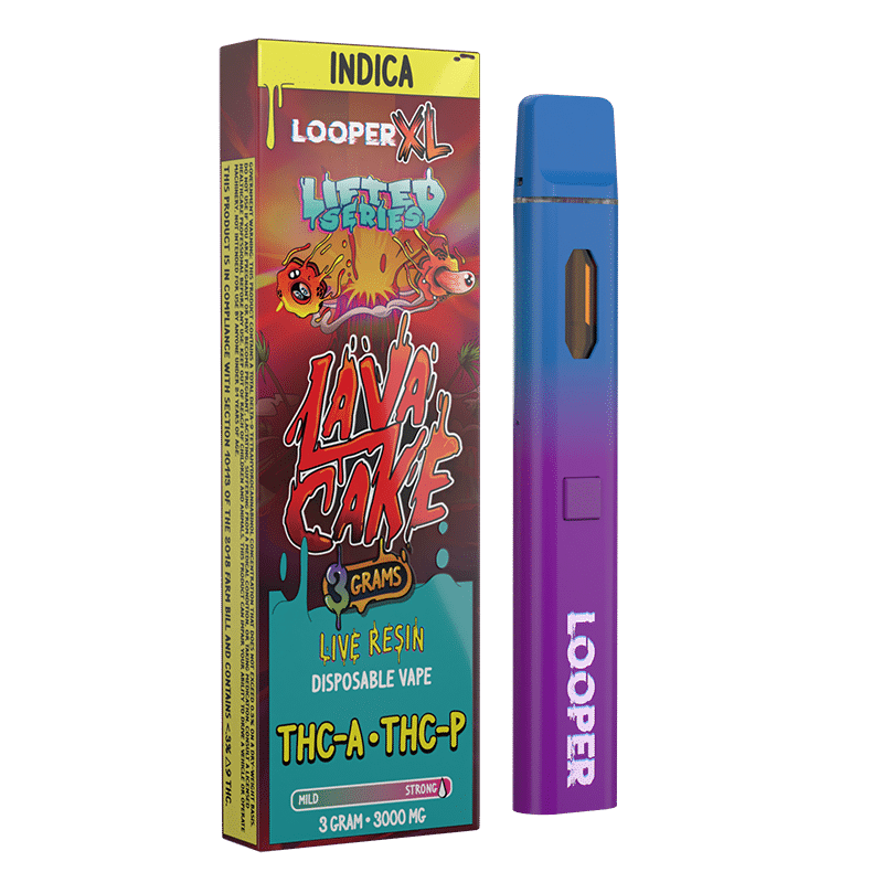 Looper XL Lifted Series THC-A Live Resin Disposable
