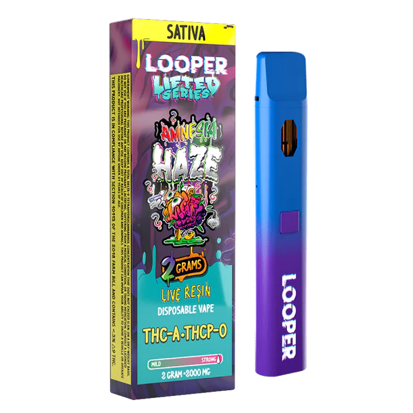 Looper Lifted Series THC-A Live Resin Disposable Vape