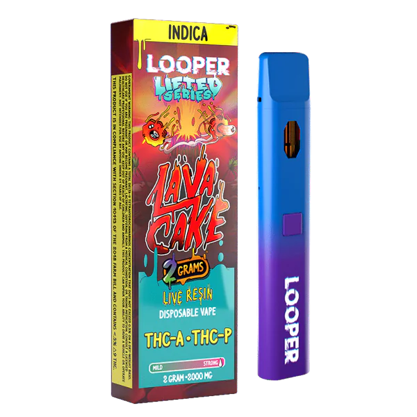 Looper Lifted Series THC-A Live Resin Disposable Vape | 2g