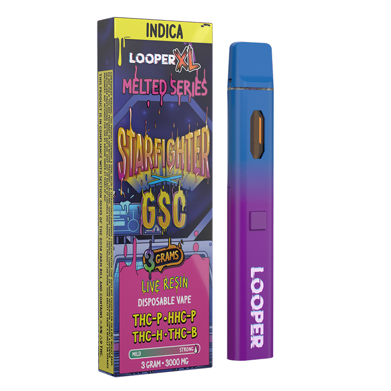 Looper XL Melted Series THC-A Vape Desechable 3g