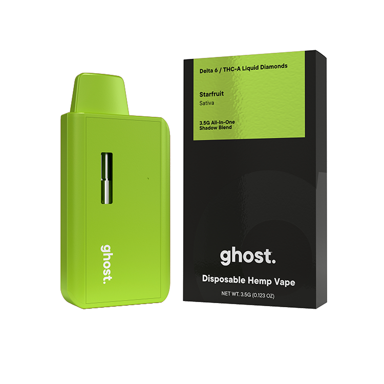 Ghost Shadow Blend THC-A Disposable | 3.5g | Buy THCA Vape