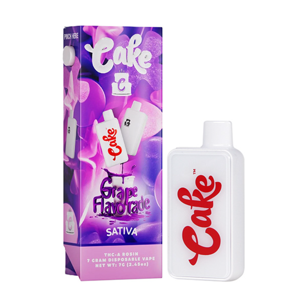 juice vape flavors Cake THCA Rosin Disposable Vape | 7g