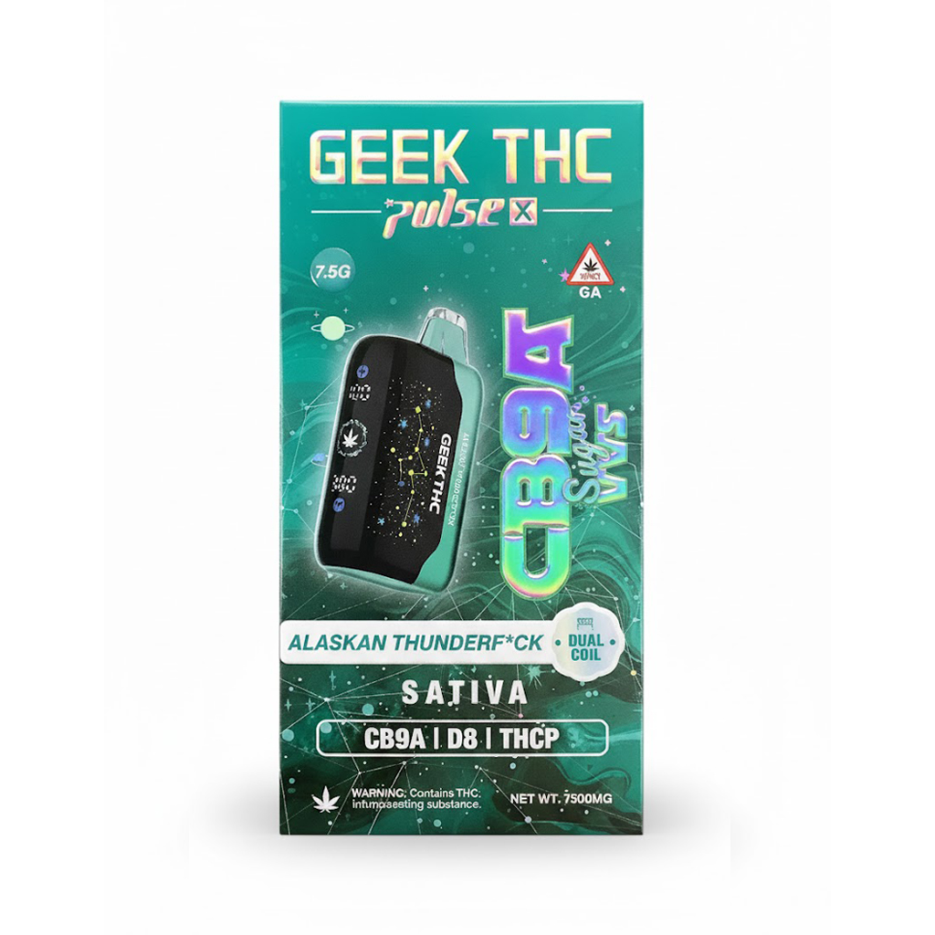 Geek THC Pulse X CB9A Sugar VVS Disposable Vape